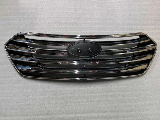 13-16 Grille frontale moderne de Santa Fe en noir et chrome avec œil unique 86350B8000