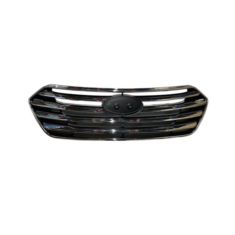 13-16 Grille frontale moderne de Santa Fe en noir et chrome avec œil unique 86350B8000